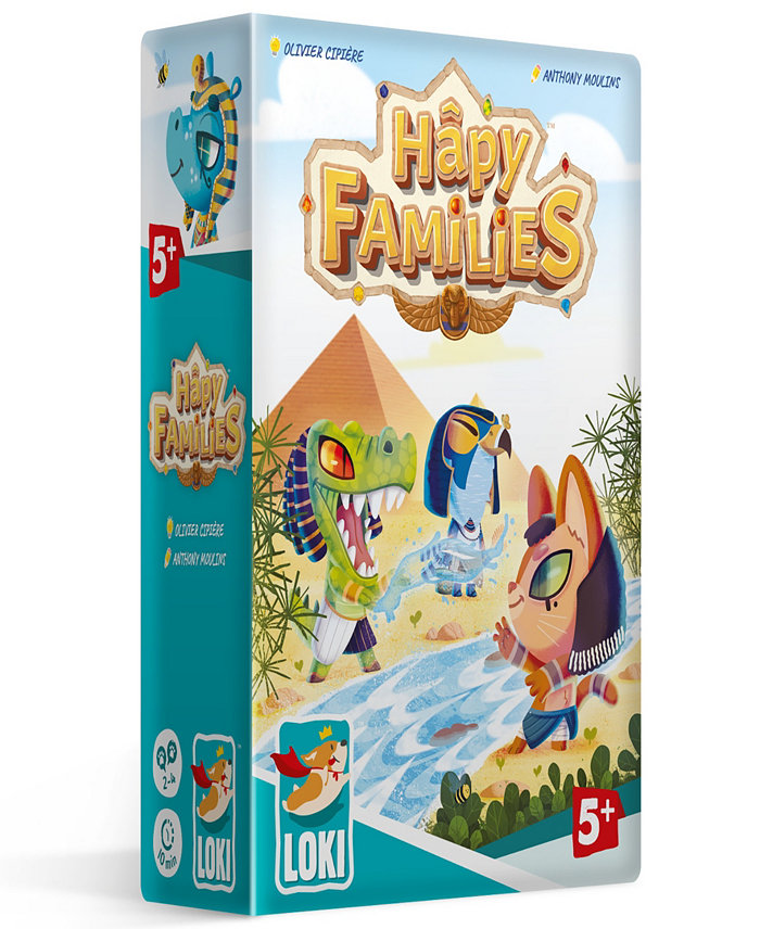 Loki Happy Families - Collecting Game  Pyramid Themed  Kids Family