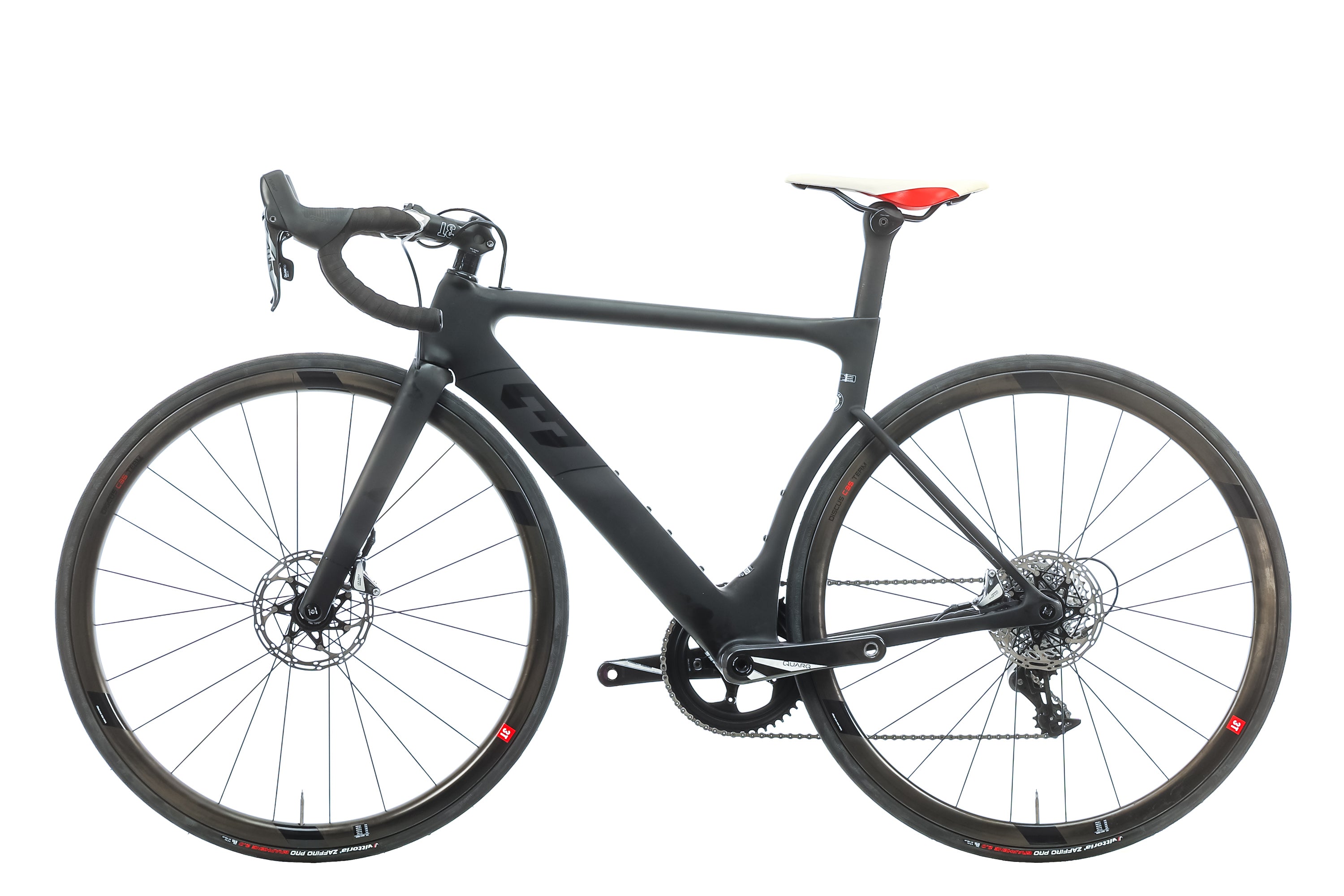 3T Strada TEAM Stealth Force 1x Road Bike - 2020, Small