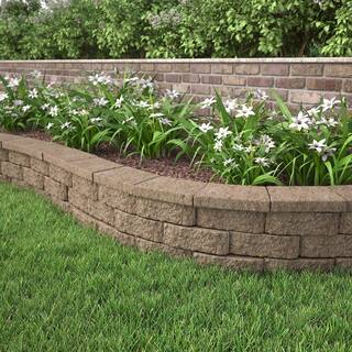 Pavestone 4 in. x 11.75 in. x 6.75 in. Buff Concrete Retaining Wall Block 81104