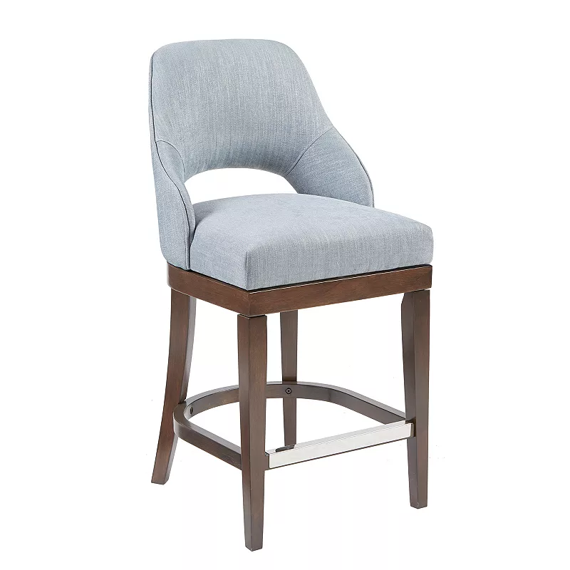 Madison Park Marshall Counter Stool with Swivel Seat