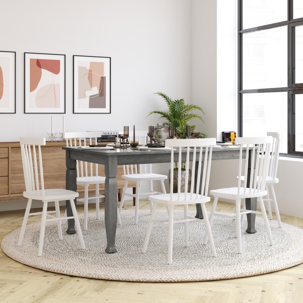 Classic Wood Dining Table with Decorative Sculpted Legs