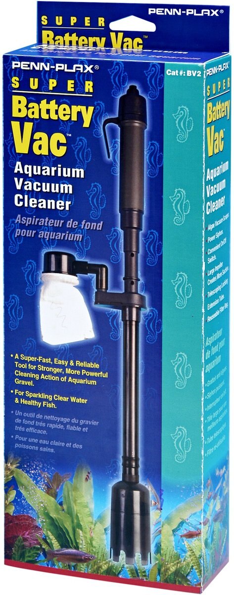 Penn-Plax Super Battery Powered Aquarium Gravel Cleaner