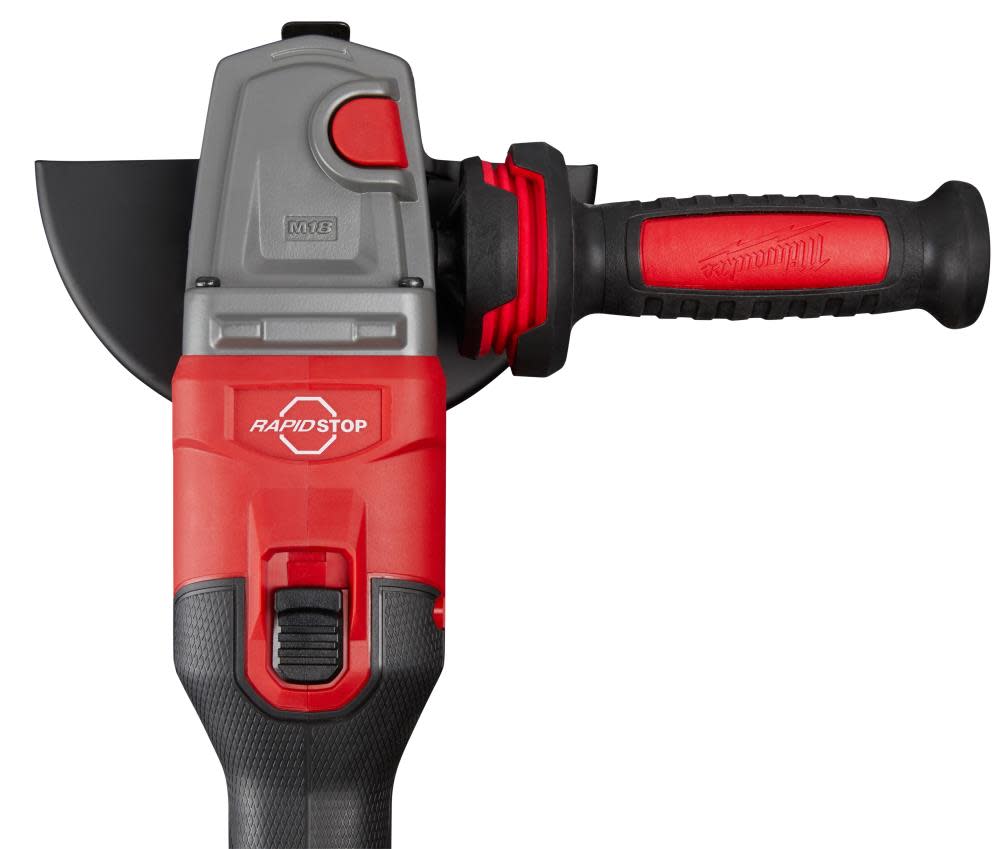 Milwaukee M18 FUEL 4 1/2-6 Lock On Braking Grinder with Slide Switch Bare Tool Reconditioned