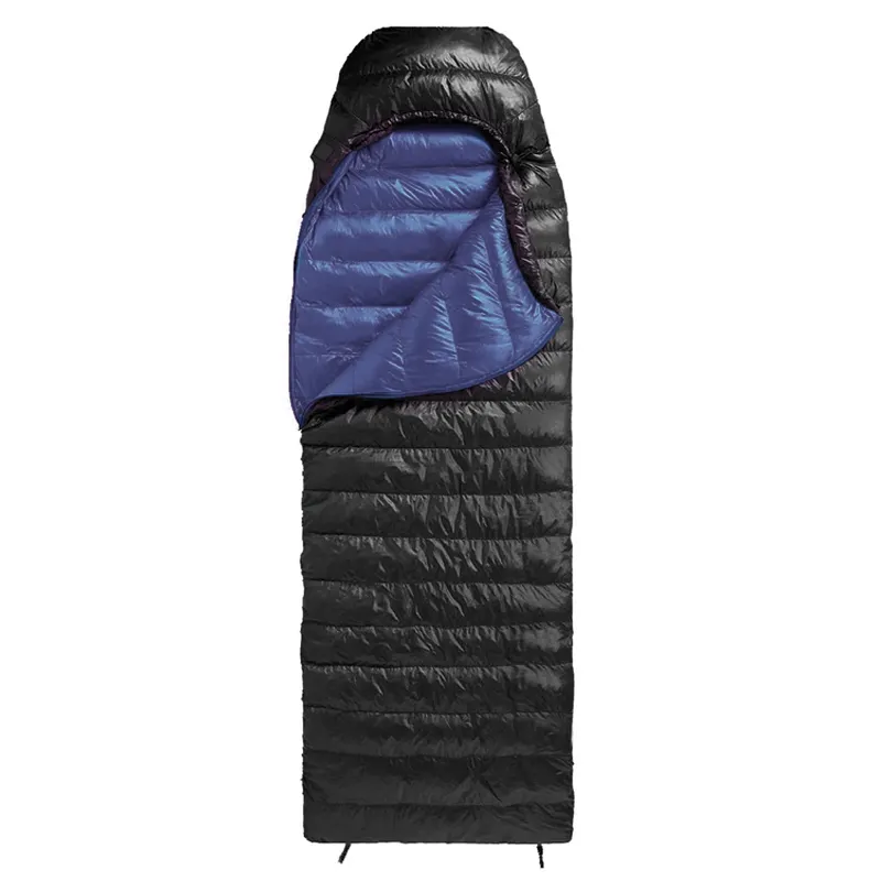 Ultralight Duck Down Envelope Sleeping Bag Winter Warm Windproof Outdoor Camping Hiking Sleeping Bag