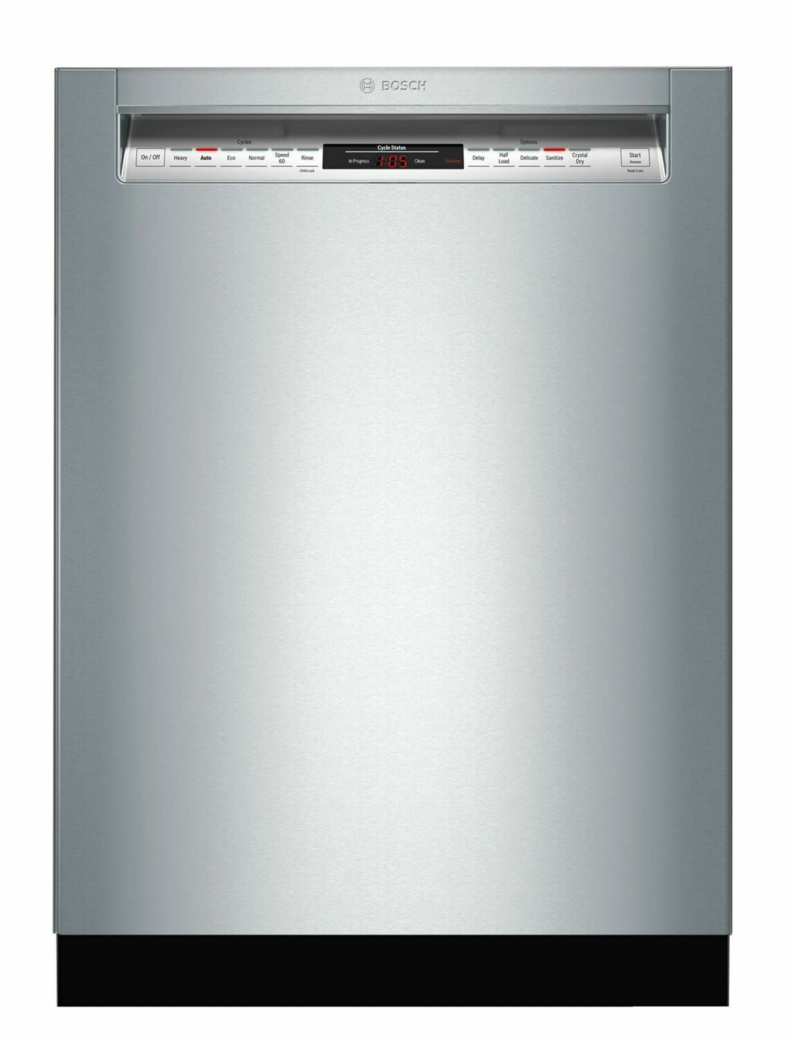 Bosch SHEM78Z55N 800 Series Dishwasher 24'' Stainless Steel Shem78Z55N