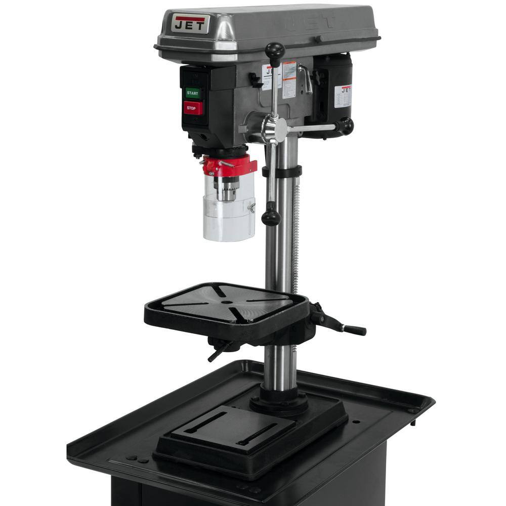 Jet 34 HP 15 in. Benchtop Drill Press with Worklight 16-Speed 115-Volt J-2530 354401