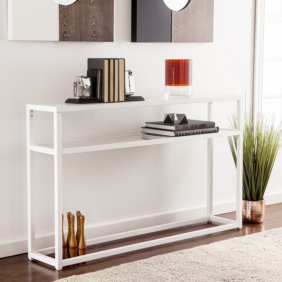 Holly and Martin Baldrick Console Table  Black   Contemporary   Console Tables   by HedgeApple  Houzz