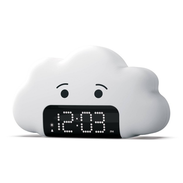 Kids x27 Wake Up Light Alarm Cloud Clock White Capello