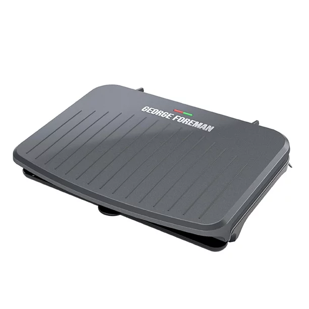 George Foreman 9 Serving Classic Plate Electric Indoor Grill And Panini Press In Gunmetal Grey