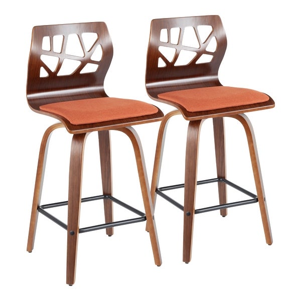 Carson Carrington Sala Mid-century Modern Counter Stools (Set of 2)