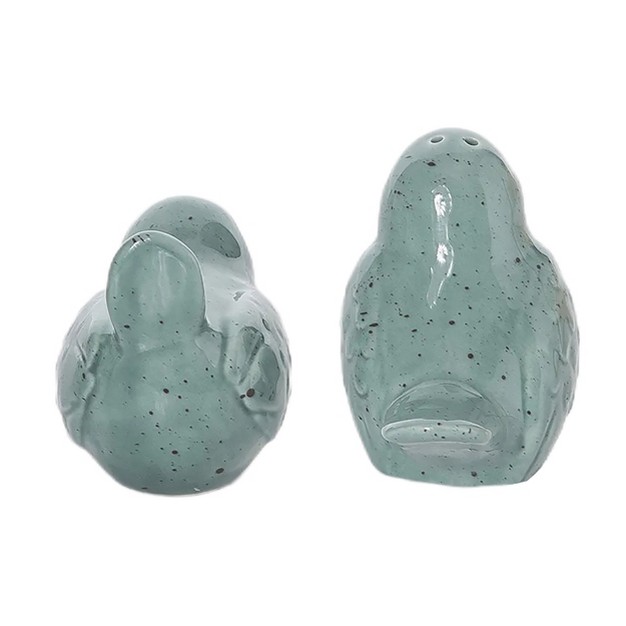 Transpac Dolomite 3 5 In Multicolor Spring Dimensional Bird Salt And Pepper Shaker Set Of 2