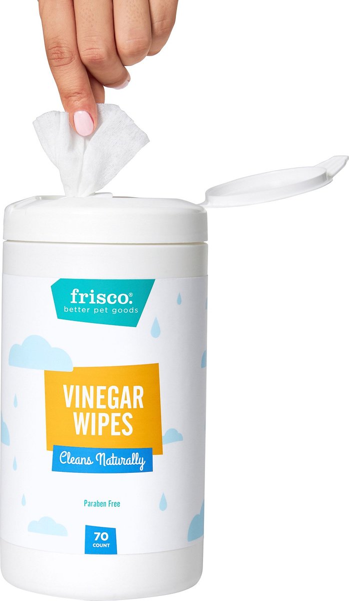 Frisco Vinegar Cleaning Wipes， 70 count