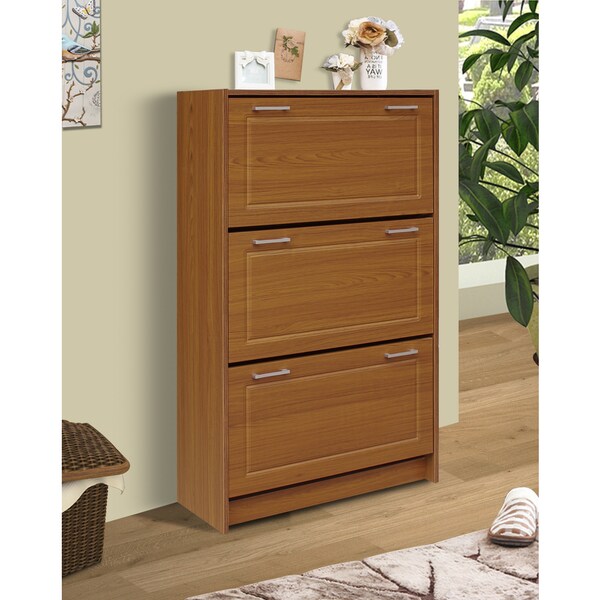 Deluxe Triple Shoe Cabinet - - 12431461