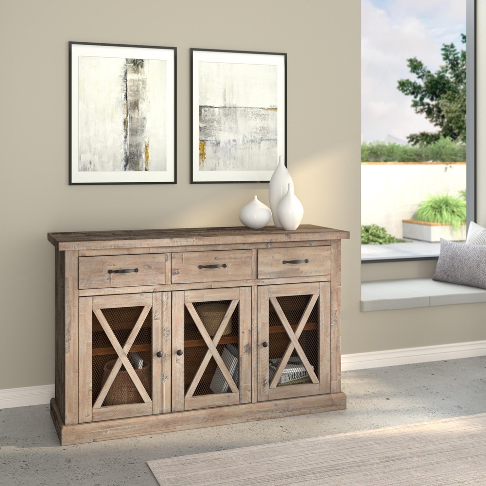 Newberry Sideboard  Weathered Natural
