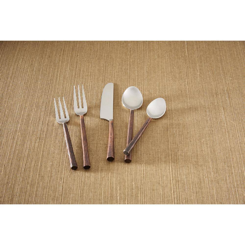 Park Designs Copper Handle 5-Piece Place Setting Flatware Set (Service for 1) 030-201