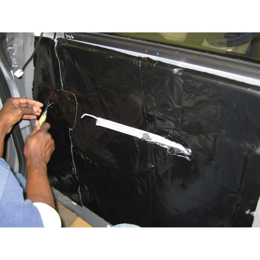 HushMat Door Sound-Deadening Kit with 10 sq. ft. Black Stealth Foil 10200