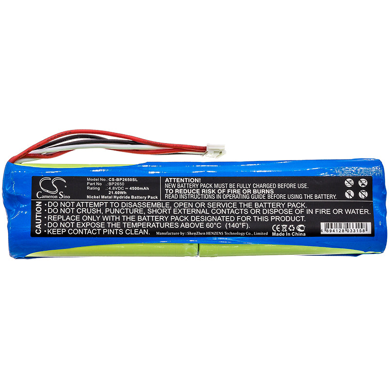 Bk Precision 2650 2652 2658 Spectrum Analyzer Replacement Battery BatteryClerkcom Survey Multimeter and Equipment