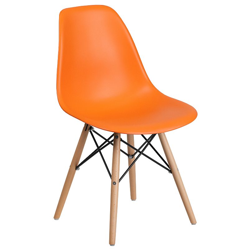 Flash Furniture Elon Two-Tone Dining Chair