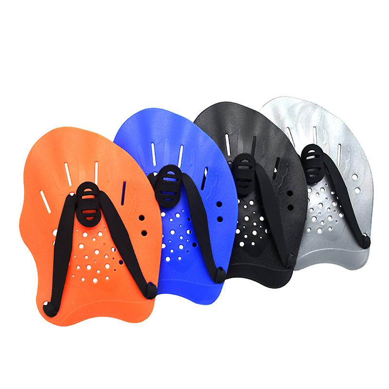 Swimming Paddles Training Adjustable Hand Webbed Gloves Pad Fins Flippers For Men Women Kids