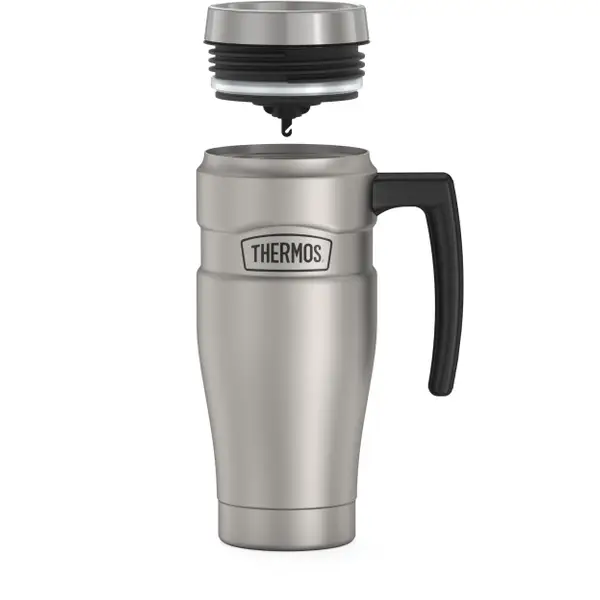 Thermos 16 oz Stainless King Travel Mug with Handle