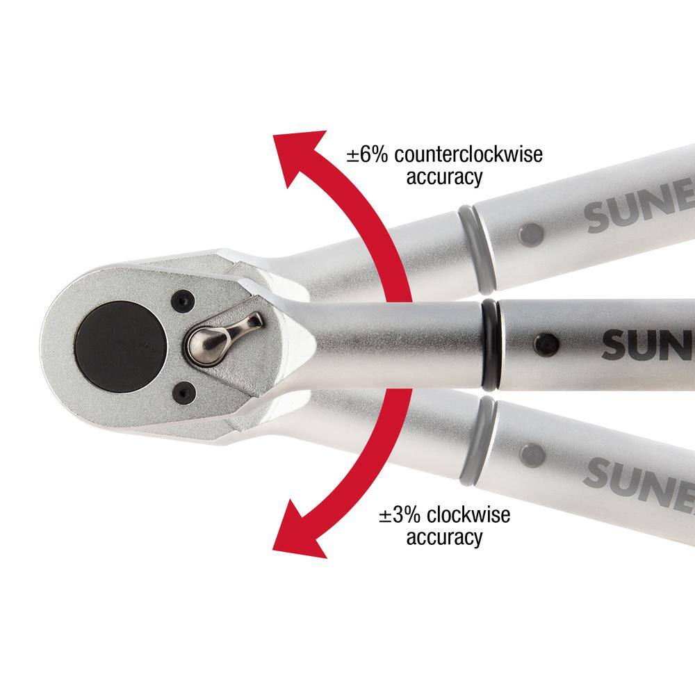 SUNEX TOOLS 34 in. Drive 48T Torque Wrench (110-600 ft.-lbs.) 40600