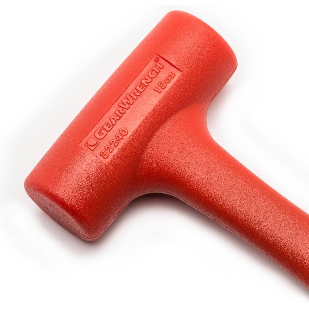 GEARWRENCH 18 Oz. One Piece Polyurethane Dead Blow Hammer 82240