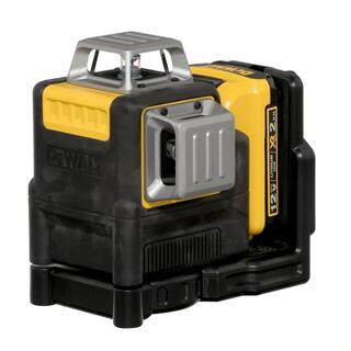 DW 12V MAX Lithium-Ion 165 ft. Green Self-Leveling 2 X 360 Degree Line Laser with Battery 2Ah Charger  TSTAK Case DW0811LG