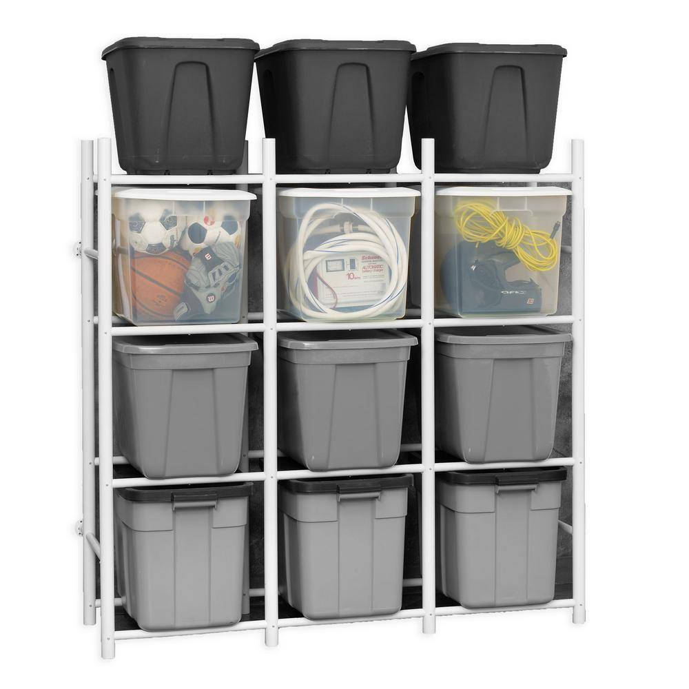 Proslat 22 Gal. Bin Warehouse Rack 12 Tote Compact 65003