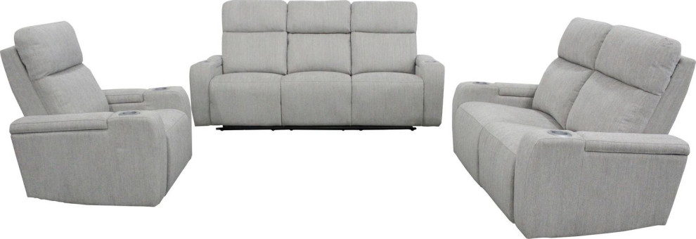 Parker Living Orpheus Power Loveseat  Bisque   Transitional   Loveseats   by Unlimited Furniture Group  Houzz