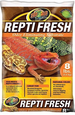 Zoo Med ReptiFresh Odor Eliminating Substrate，  8-lb