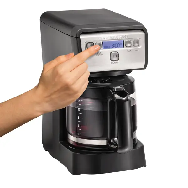 Hamilton Beach 12-Cup Compact Programmable Coffee Maker