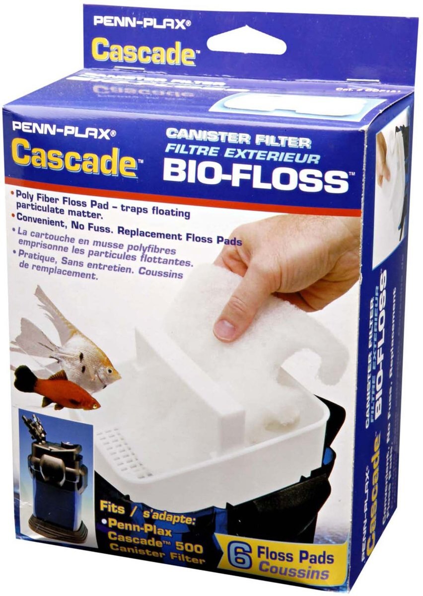 Penn-Plax Cascade Aquarium Bio-Floss Pads 700 and 1000 Filter