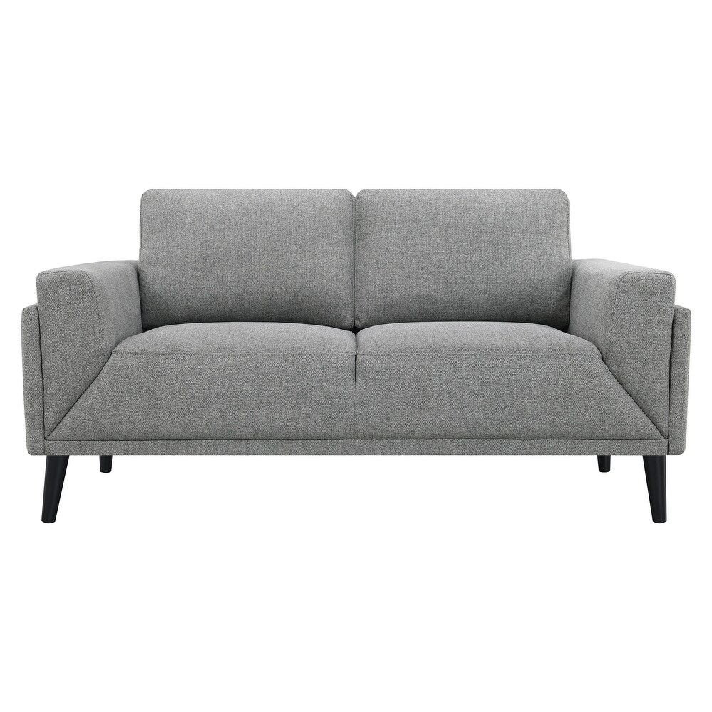 Andrena 2 piece Upholstered Track Arms Sofa Set