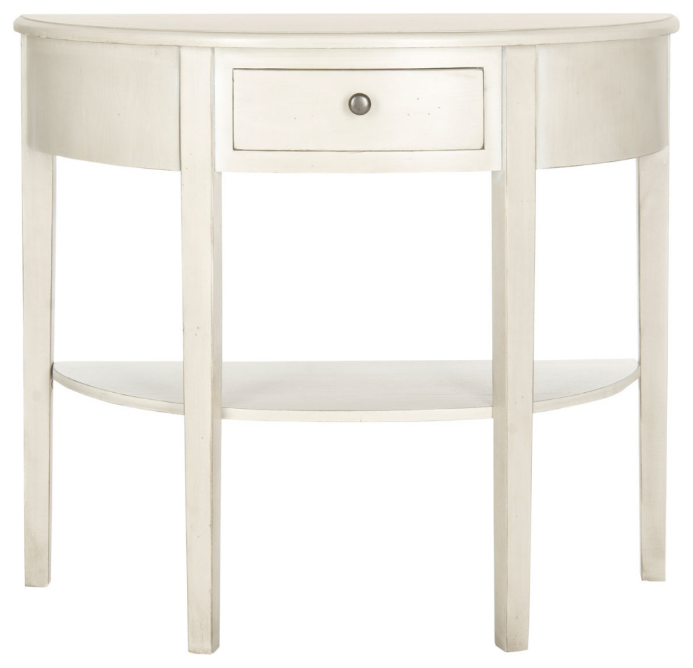 Maisie Console White Birch   Transitional   Console Tables   by AED Luxury Home Decor  Houzz