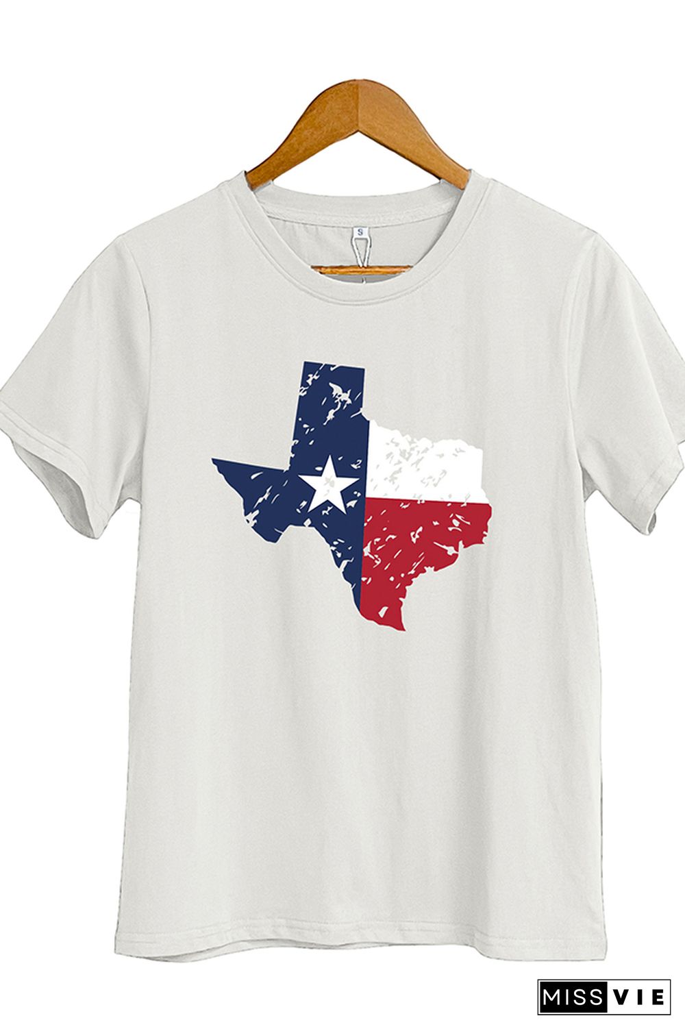 Texas Flag Short Sleeve Graphic Tee Wholesale