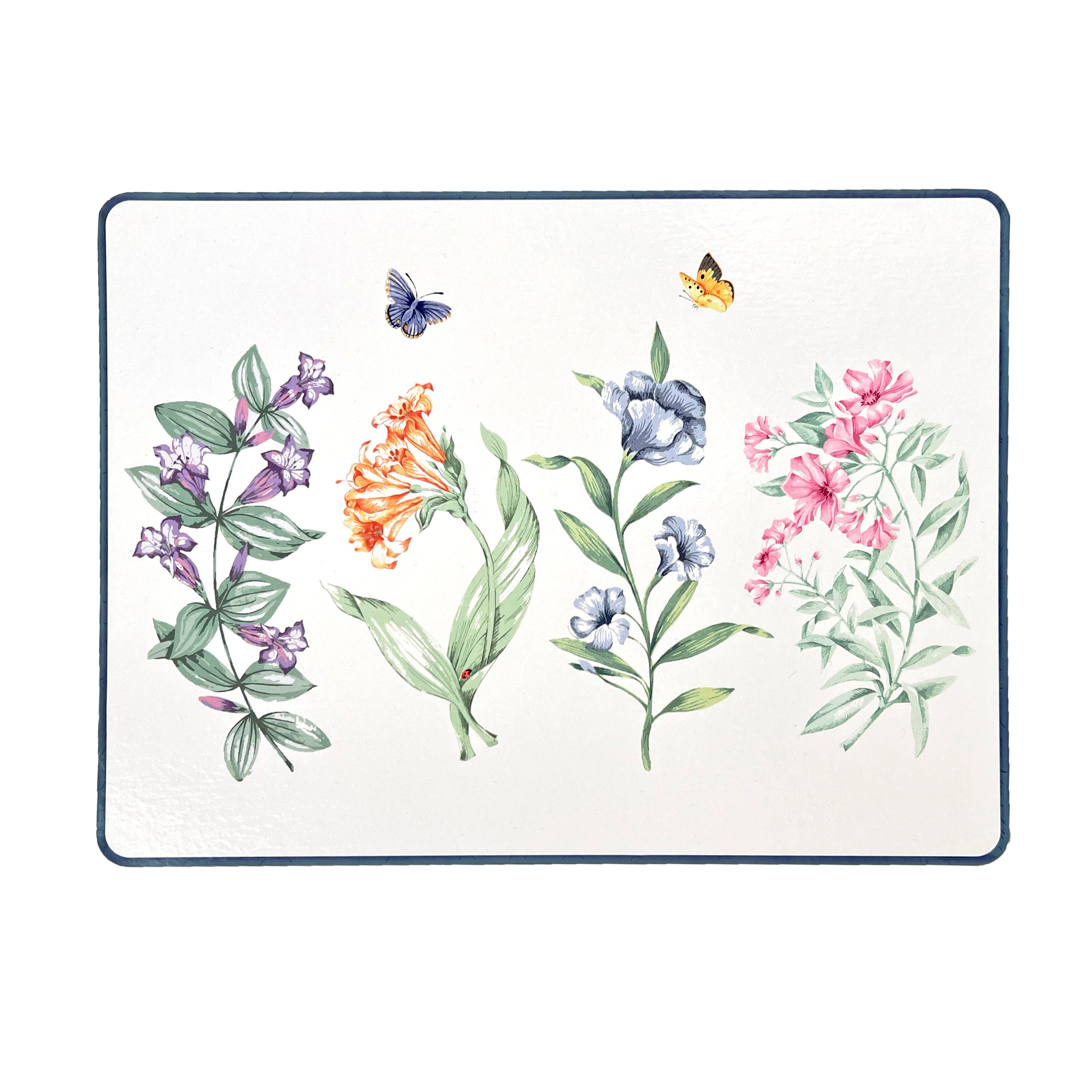 Butterfly Meadow Corkback Placemats, Set of 4