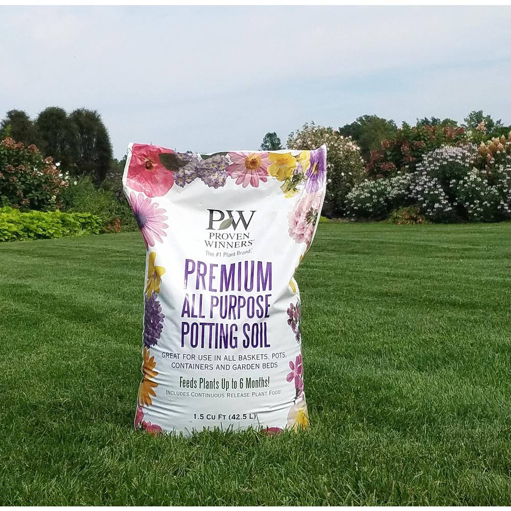 PROVEN WINNERS 1.5 cu. ft. Premium All Purpose Potting Soil ZZSPRW101ZS0