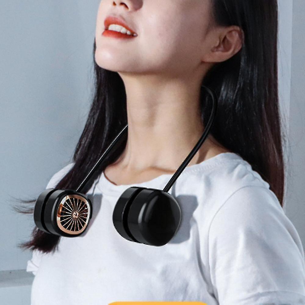 Portable Neck Fan，hands Free Bladeless Personal Fans，rechargeable