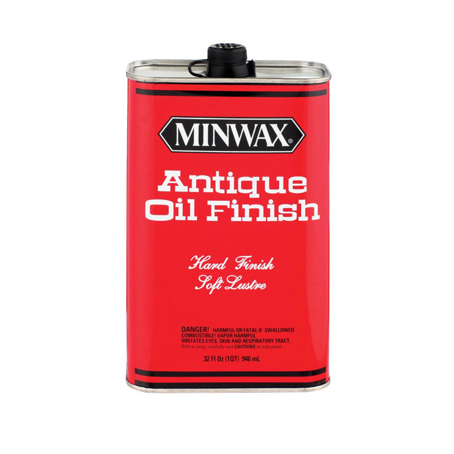 Minwax Transparent Clear Oil-Based Oil Antique Oil Finish 1 qt