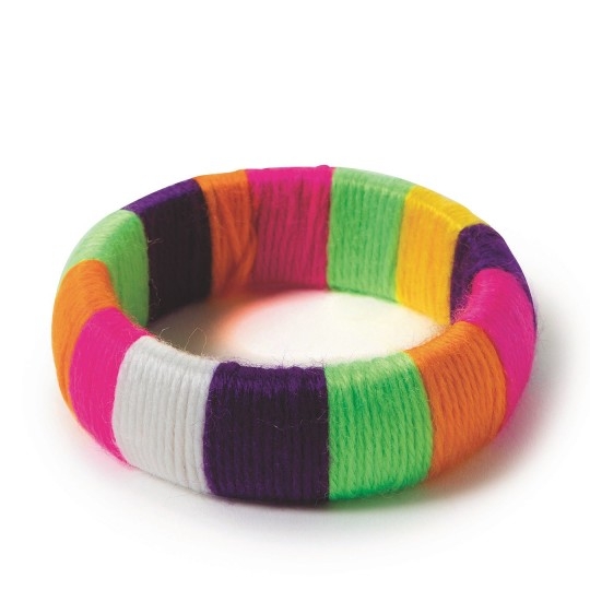 S S Worldwide Yarn Bangle Bracelet Craft Kit