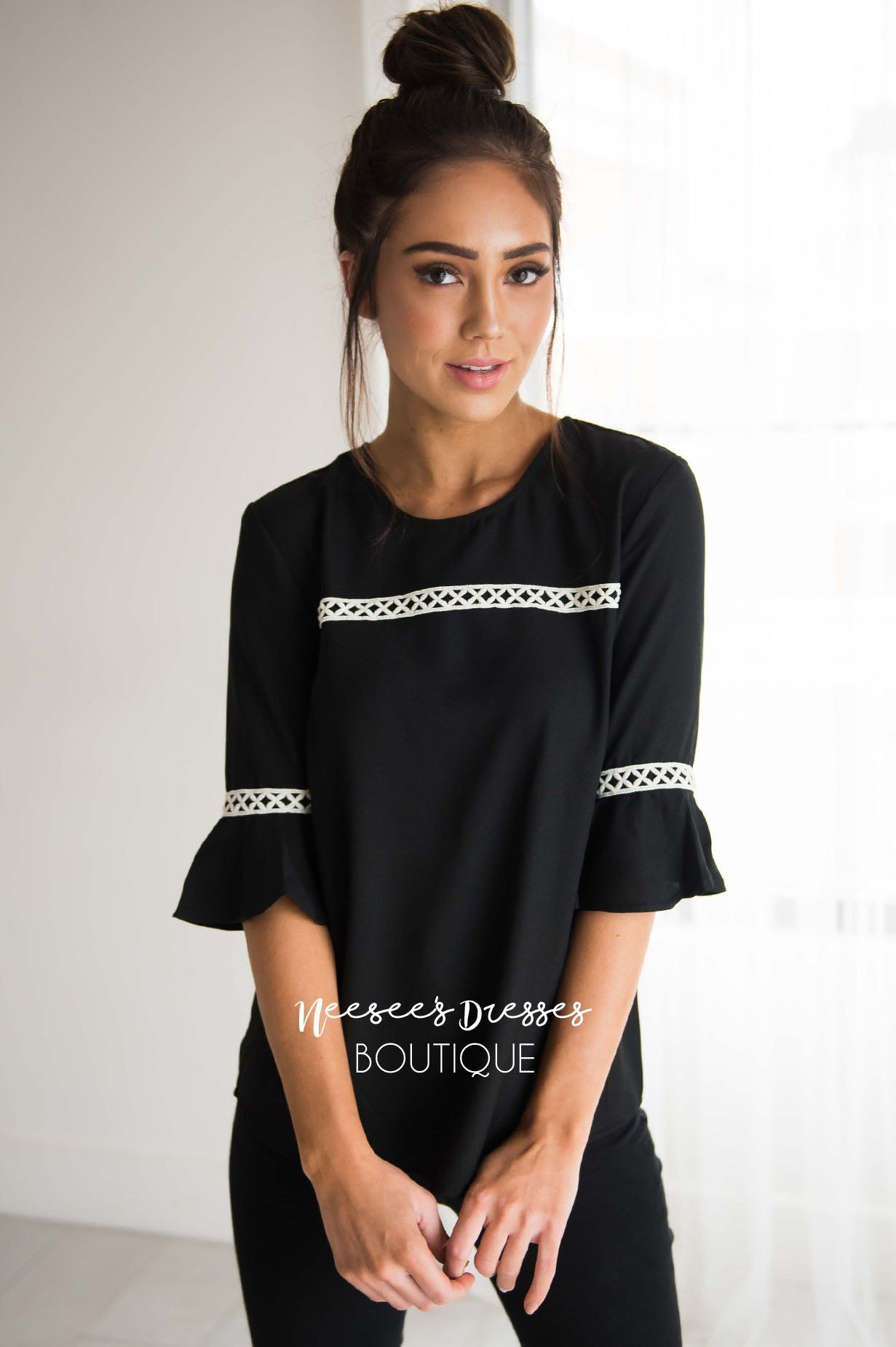 Stay Classy Bell Sleeve Top