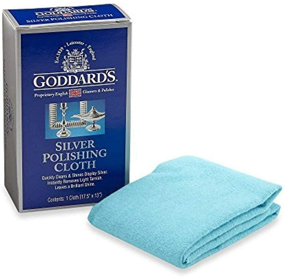 Goddard's Silver Polishing Cloth, Pack of 2