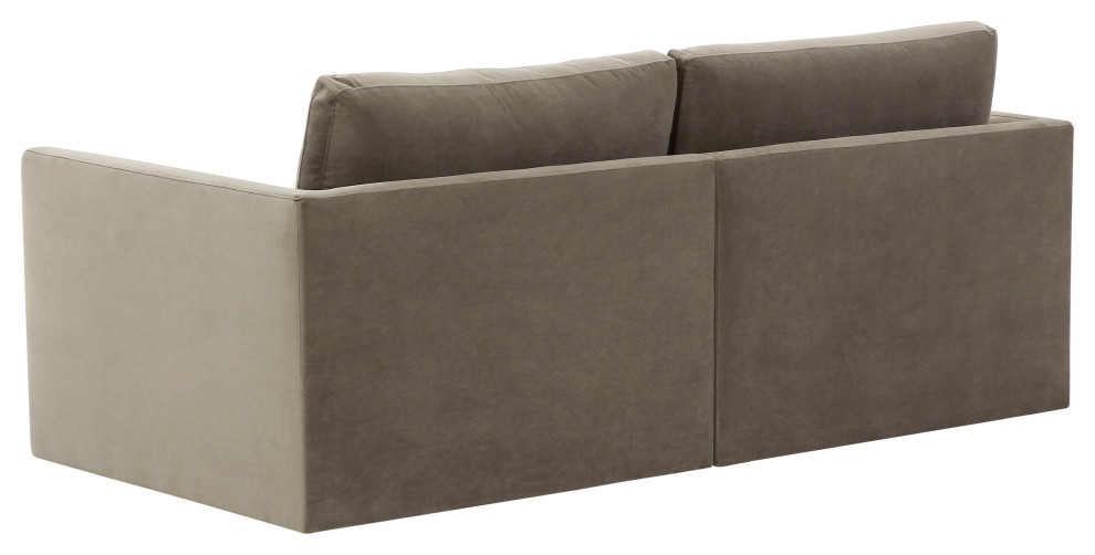 Willow Modular Loveseat   Transitional   Loveseats   by TOV Furniture  Houzz