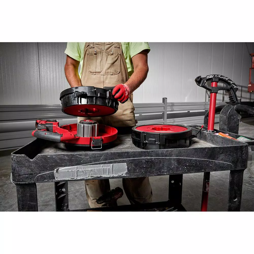 Milwaukee M18 FUEL 18-Volt Lithium-Ion Cordless Angler Pulling Fish Tape (Tool-Only) and#8211; XDC Depot