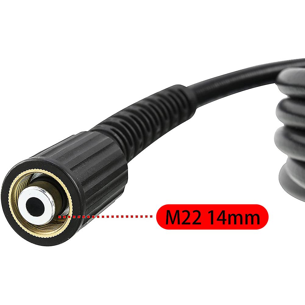 4000 Psi Pressure Washer Hose 50 Feet 1/4 Inch For Most Brands With 2 Quick Connect Kits Compatible M22 14mm