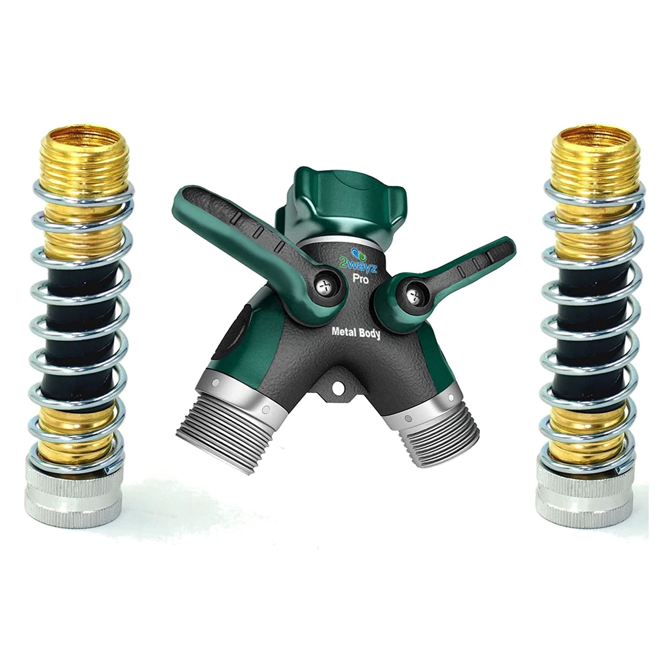 2Wayz- Garden Hose Splitter Hose Y Splitter Two Way Hose Splitter Faucet