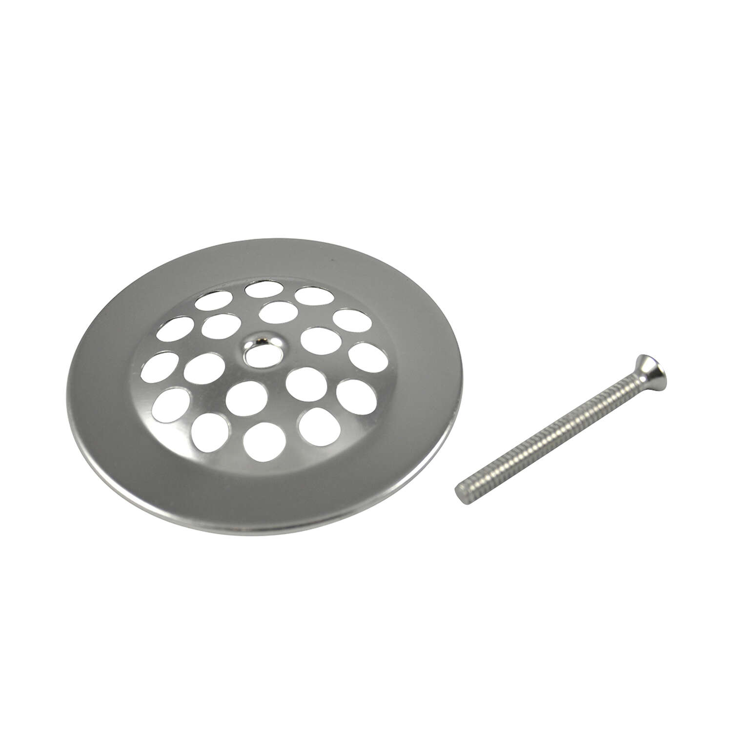 Danco 2-7/8 in. Chrome Steel Shower Drain Strainer