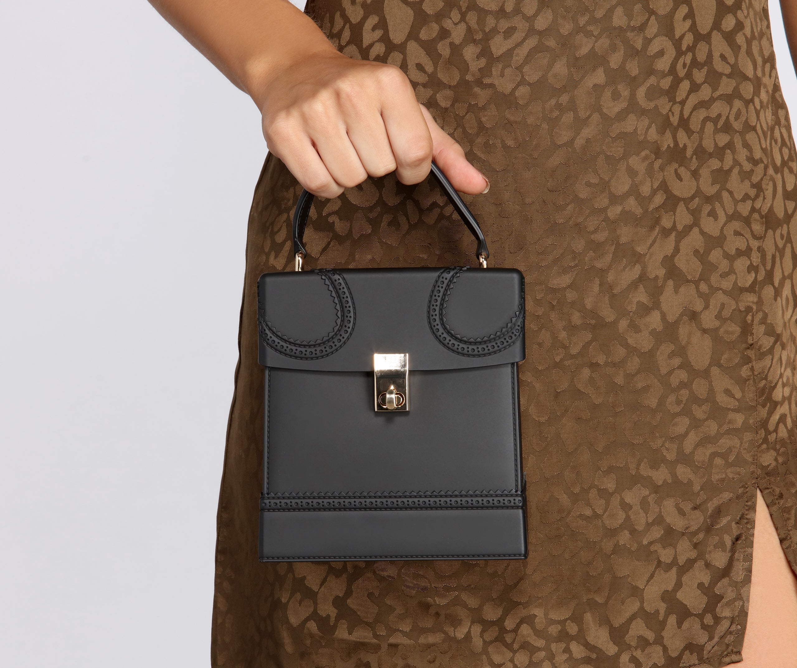 The Good Life Structured Square Purse