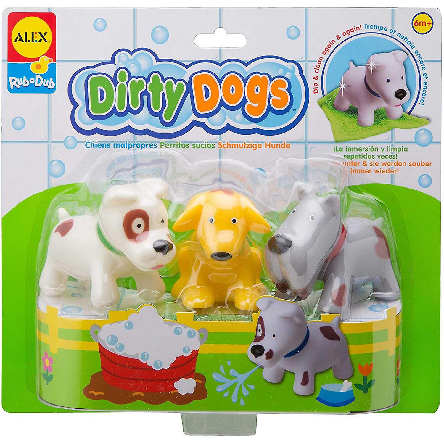 Alex toys bathtime fun dirty dogs