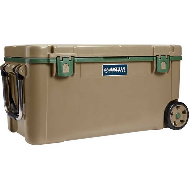 Magellan Outdoors Ice Box 75 qt Wheeled Cooler